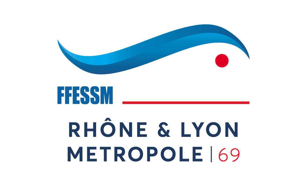 Rhône Lyon Métropole 69 FFESSM Logo quadri retail